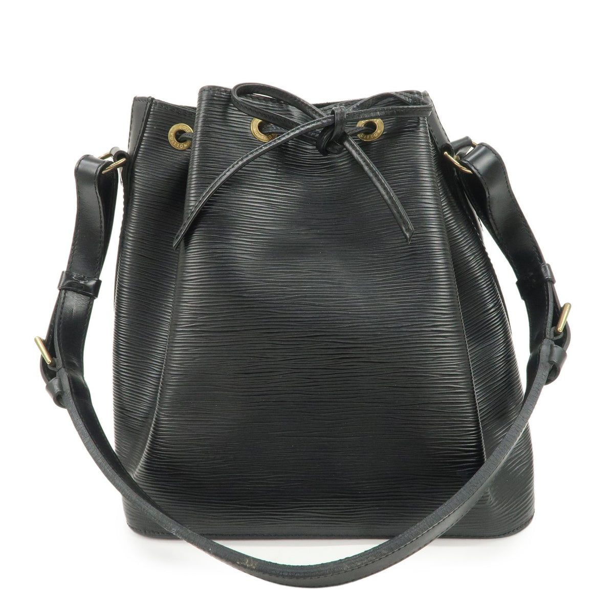 Louis Vuitton Shoulder Bag Epi Leather Petit Noe Noir Black M59012 Auth Used F/S0