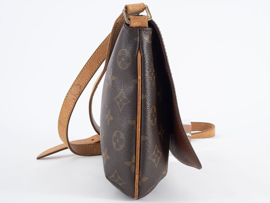 LOUIS VUITTON Musette Tango Monogram Women Crossbody Shoulder Bag Preowned Auth22