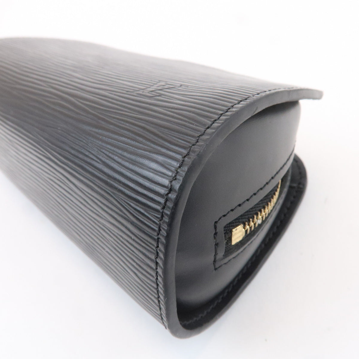 LOUIS VUITTON Dauphine PM Cosmetic Pouch Epi Leather Black M48442 Preowned Auth12