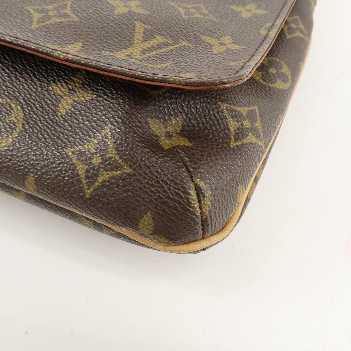 Louis Vuitton Monogram Musette Tango Short Shoulder Flap Brown M51257 Preowned9