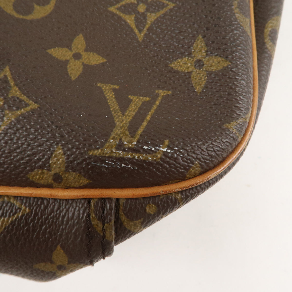 LOUIS VUITTON Excursion Monogram Shoes Case Womens Handbag M41450 Preowned Auth15