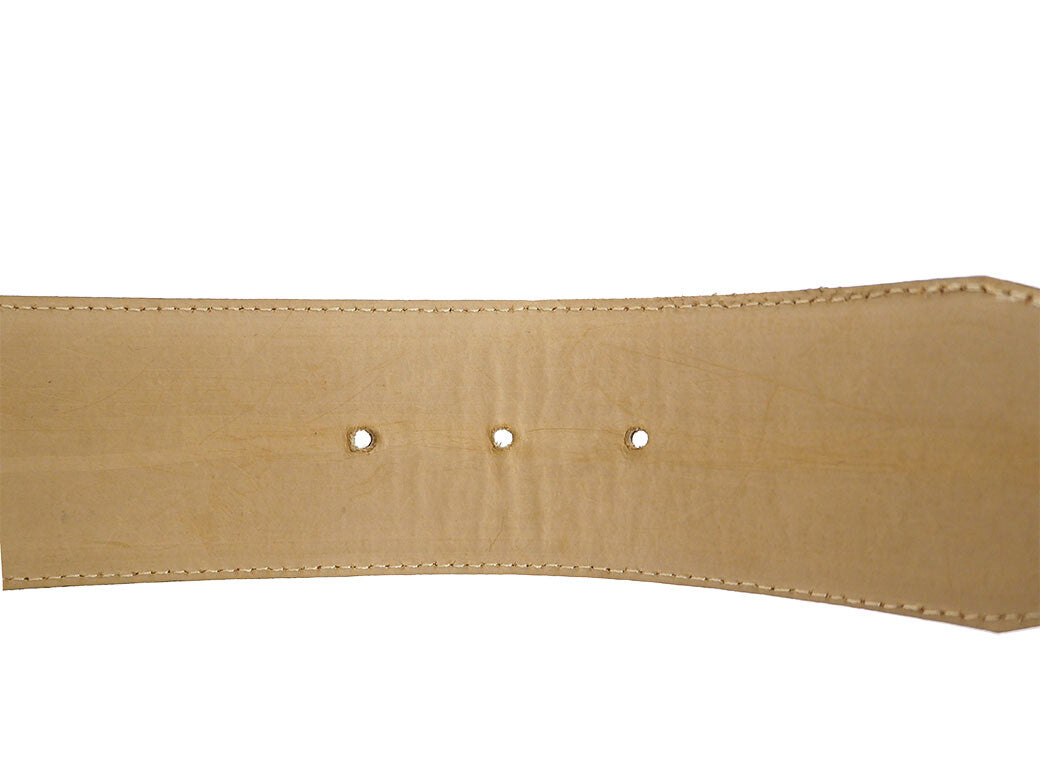 Dior Vintage Parisienne Belt Camel M Waist Mark Belt Ladies Reuse Used Preowned7