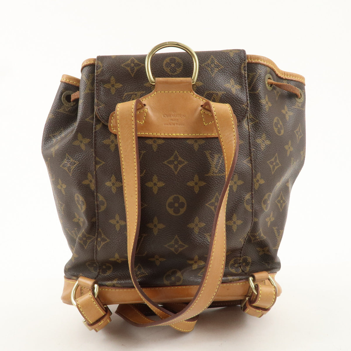 LOUIS VUITTON Monogram Montsouris MM Backpack M51136 Rucksack Preowned Auth1