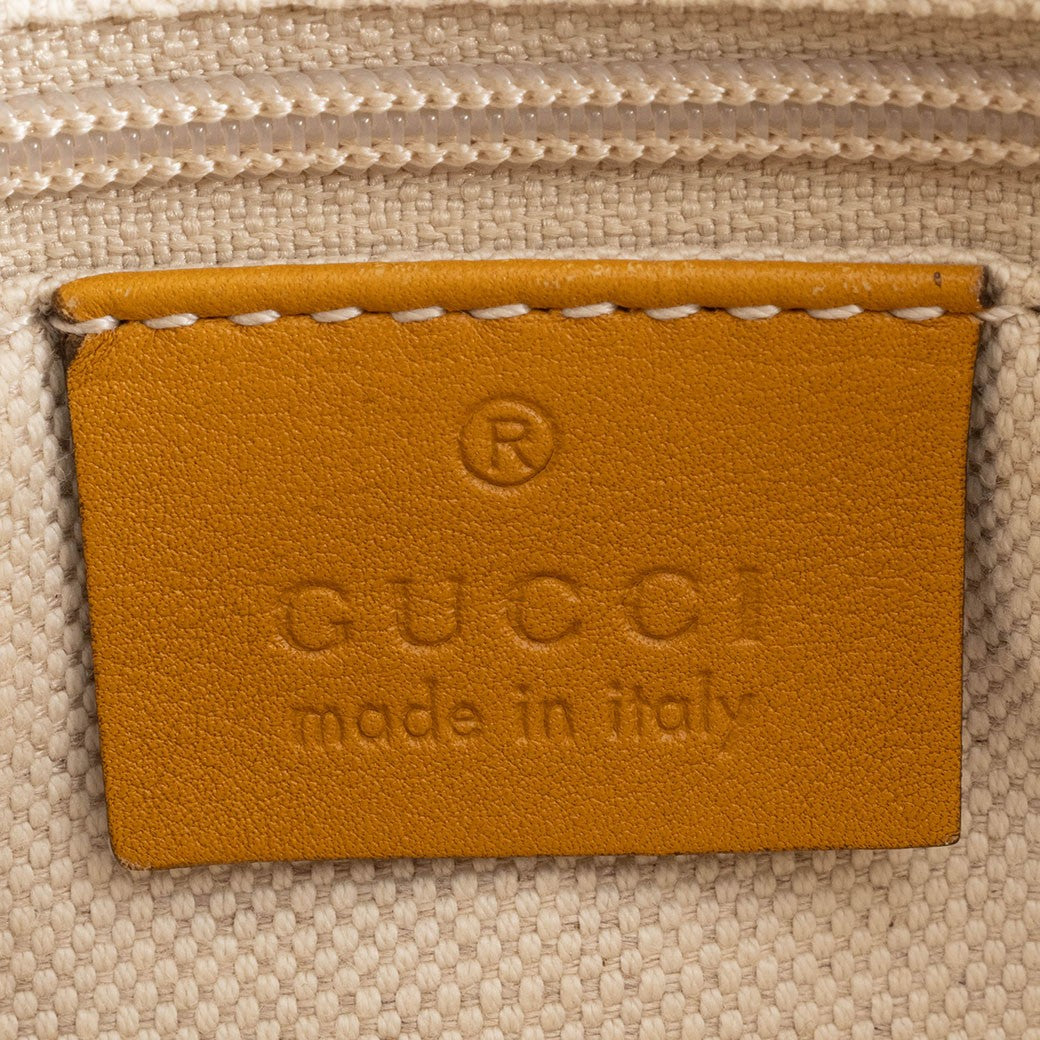 GUCCI Guccissima Sukey Leather Womens Shoulder Tote Bag Brown 296835 Preowned14
