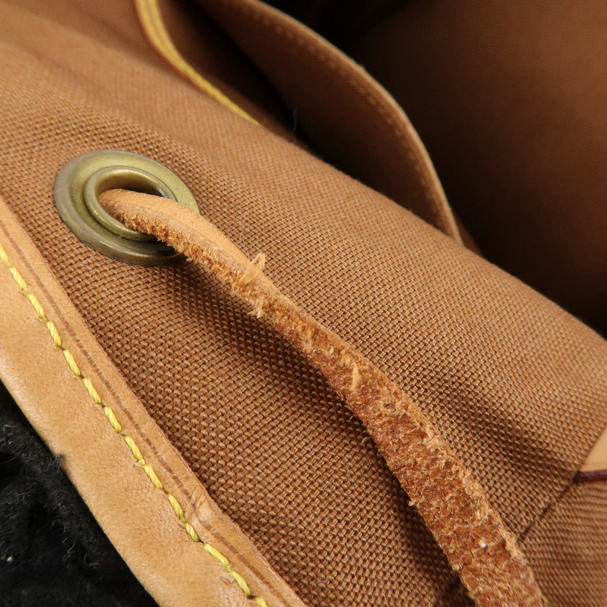 Louis Vuitton Montsouris MM Monogram Backpack M51136 Ruck Sack Preowned Auth18