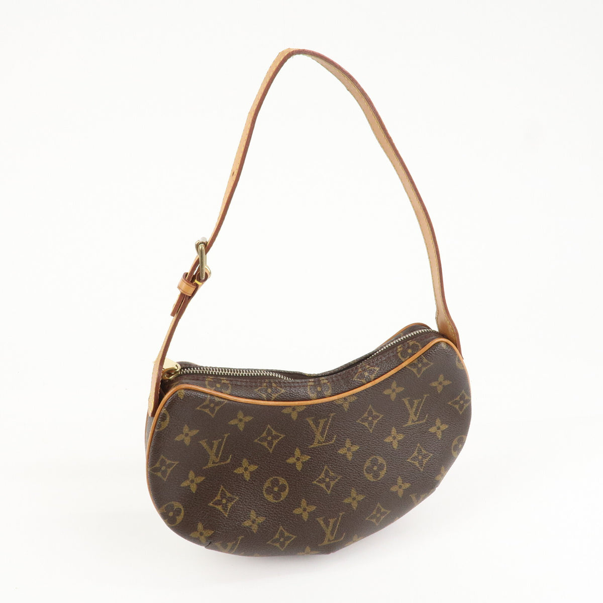 LOUIS VUITTON Pochette Croissant Monogram Shoulder Bag M51510 Preowned Auth3