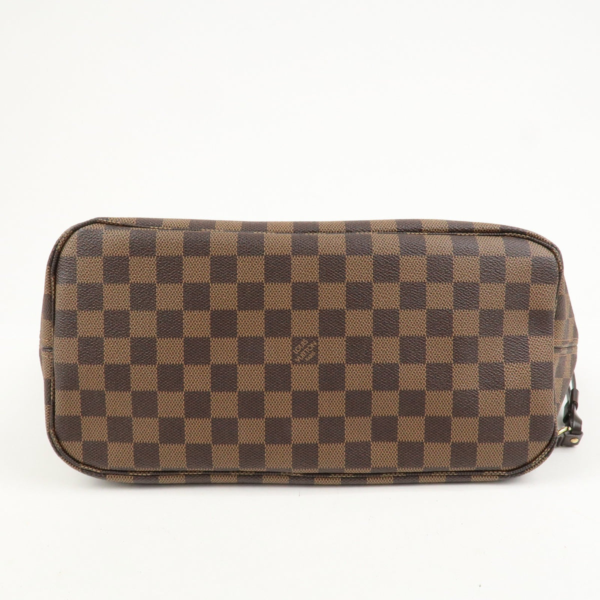 Louis Vuitton Neverfull MM Damier Ebene Tote Shoulder Bag Brown Preowned Auth6