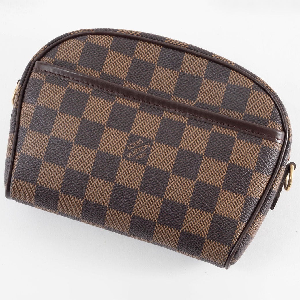 Louis Vuitton Ipanema PM N51296 Damier Ebene Canvas Brown Shoulder Bag Preowned15
