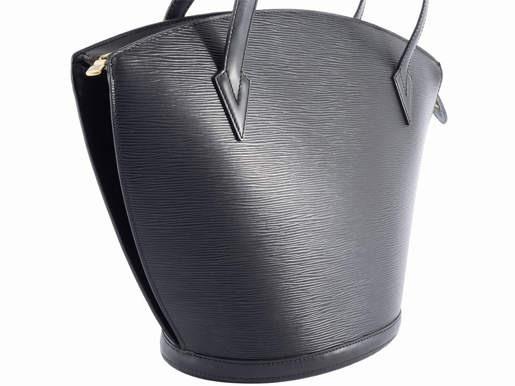 Louis Vuitton Saint Jacques Shopping M52262 Epi Black Shoulder Tote Preowned2