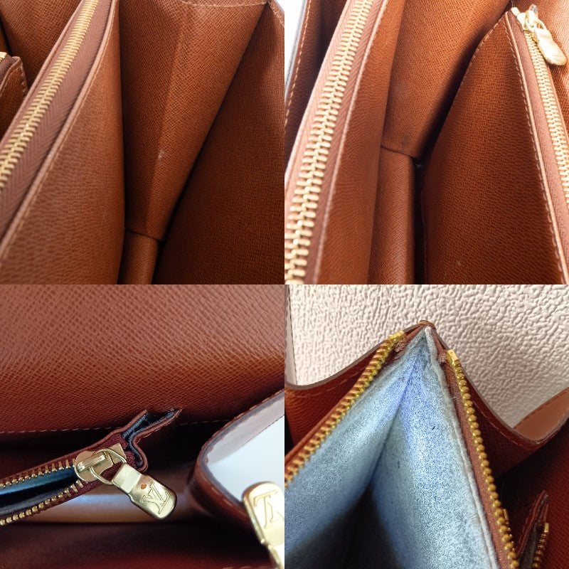 LOUIS VUITTON Concorde Monogram Canvas Womens Handbag Brown M51190 Preowned20