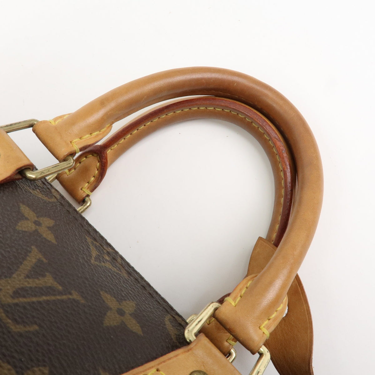 Louis Vuitton Monogram Speedy 25 Boston Bag Hand Bag Brown M41528 Preowned Auth9