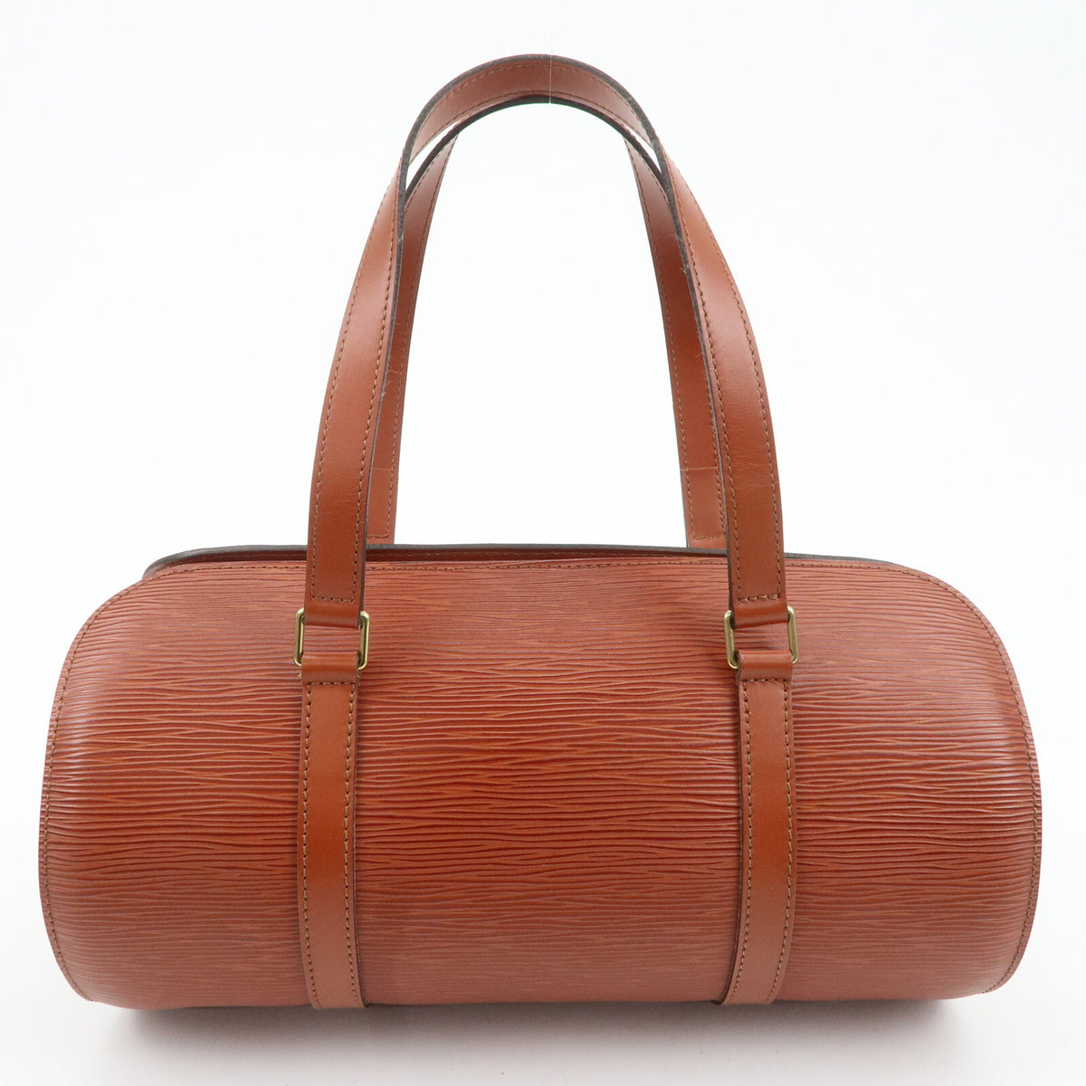 Louis Vuitton Epi Soufflot Shoulder Bag Kenya Brown M52223 Preowned Reuse Auth1