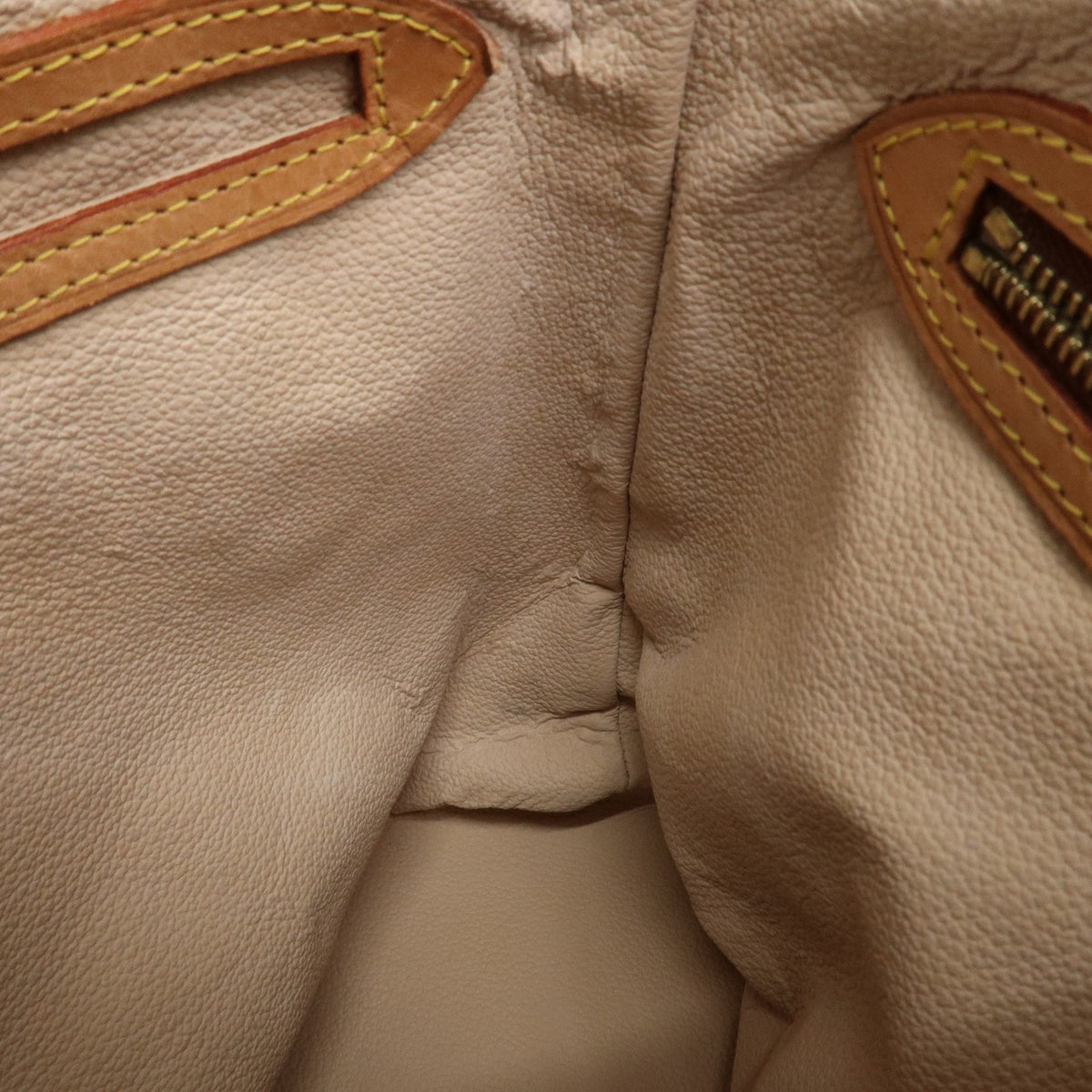 Louis Vuitton Handbag Monogram Canvas Bucket PM Brown M42238 Authentic Used F/S20