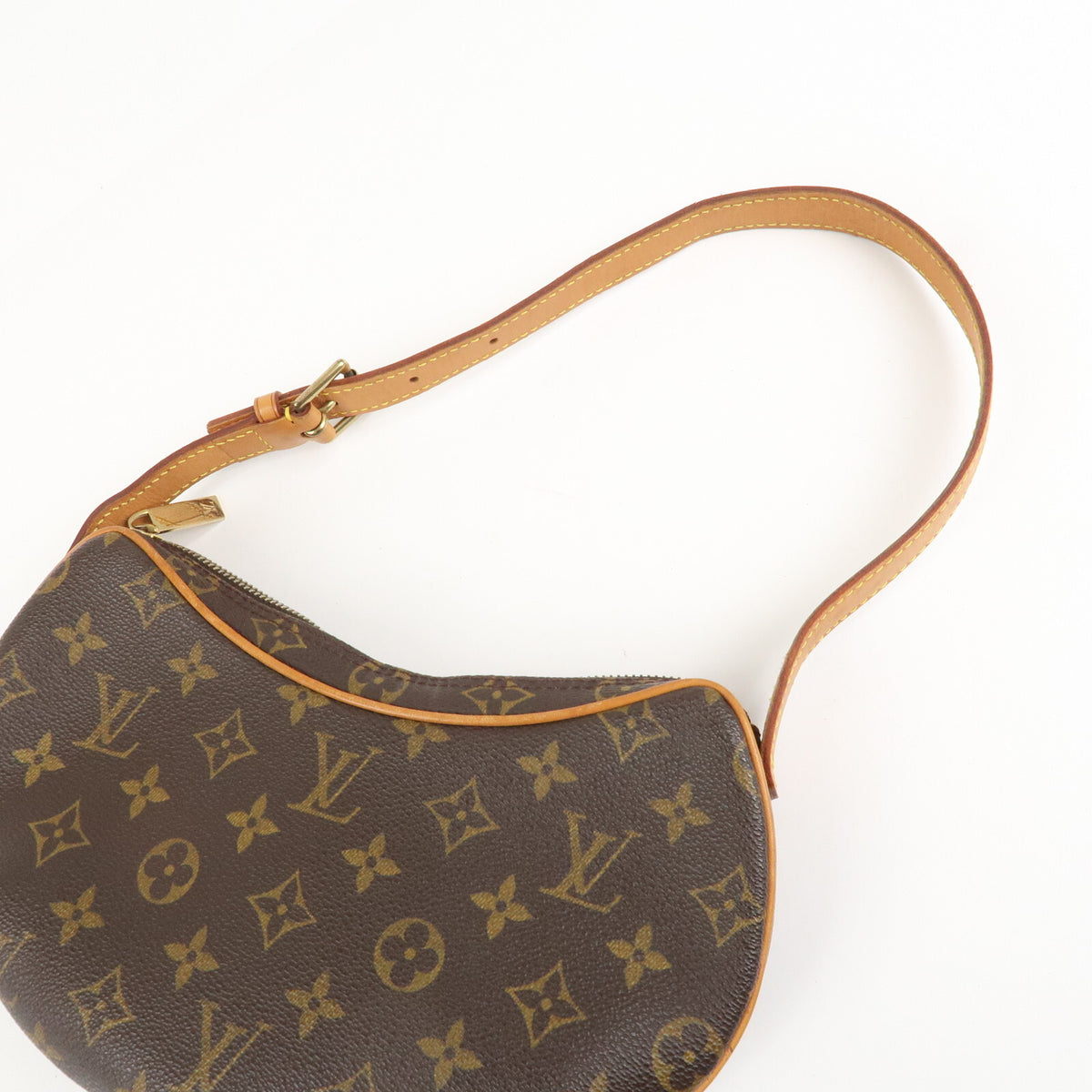 LOUIS VUITTON Pochette Croissant Monogram Shoulder Bag M51510 Preowned Auth5