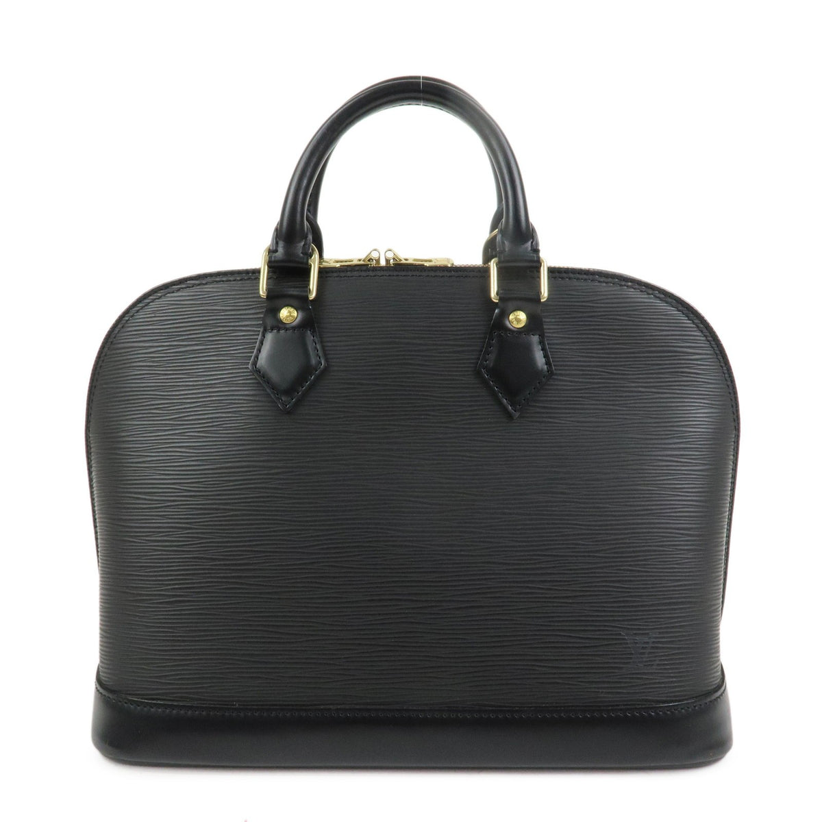 LOUIS VUITTON Alma PM Epi Leather Black Womens Handbag M52802 Preowned Auth0