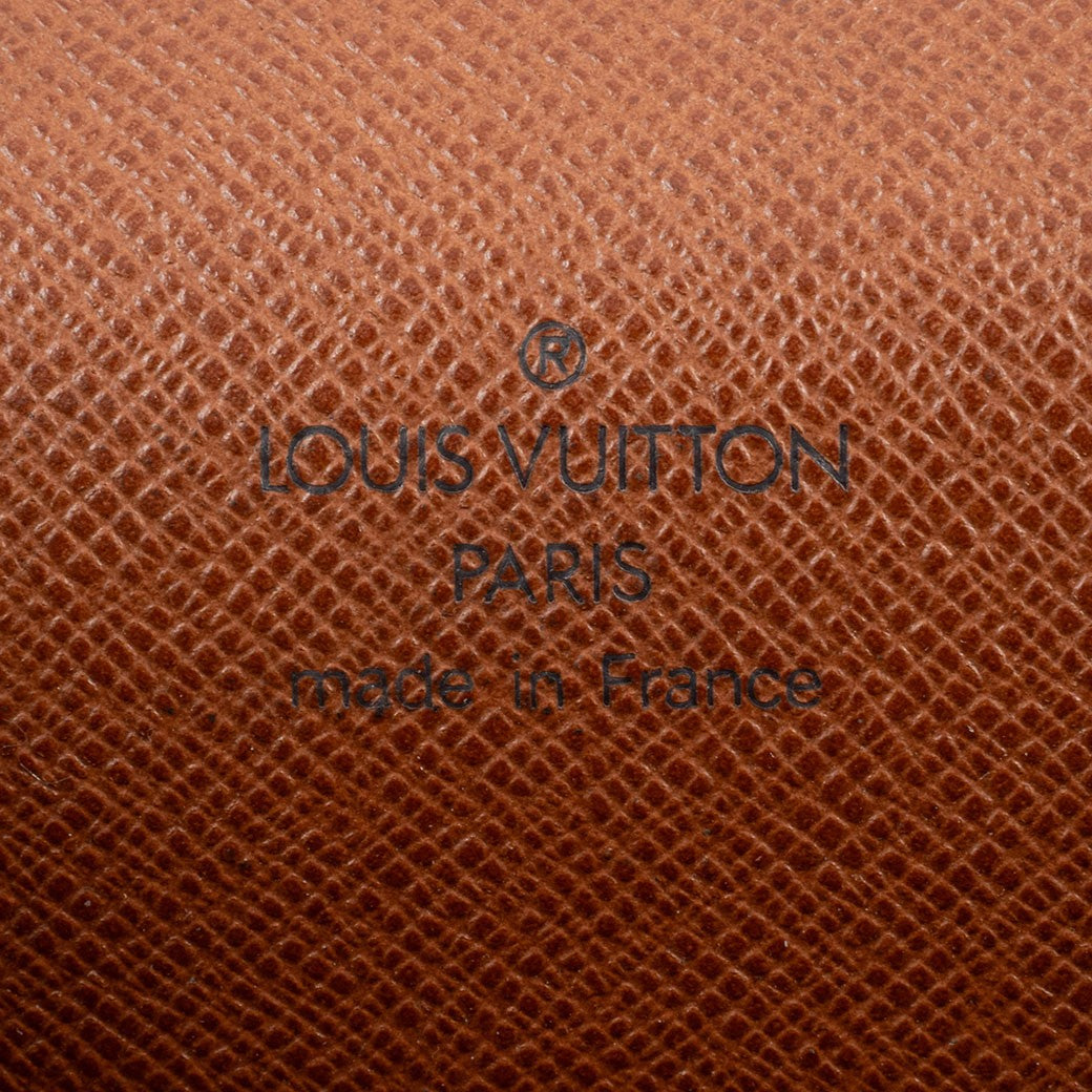 LOUIS VUITTON Concorde Monogram Canvas Womens Handbag Brown M51190 Preowned17