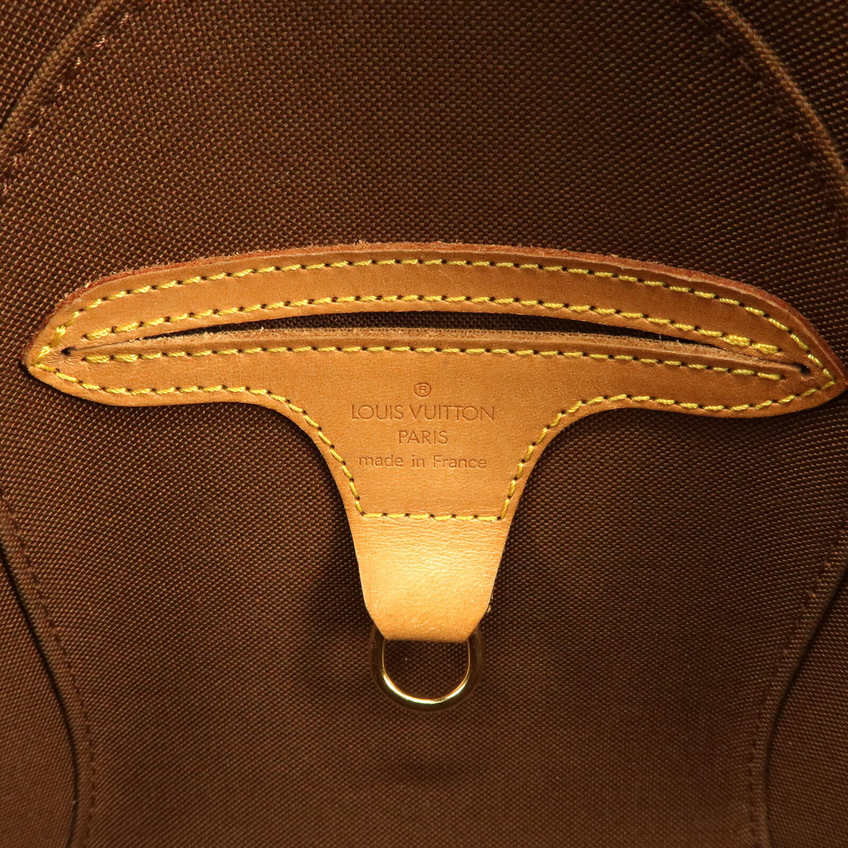 Authentic Louis Vuitton Monogram Ellipse PM Hand Bag Brown M51127 Used F/S20