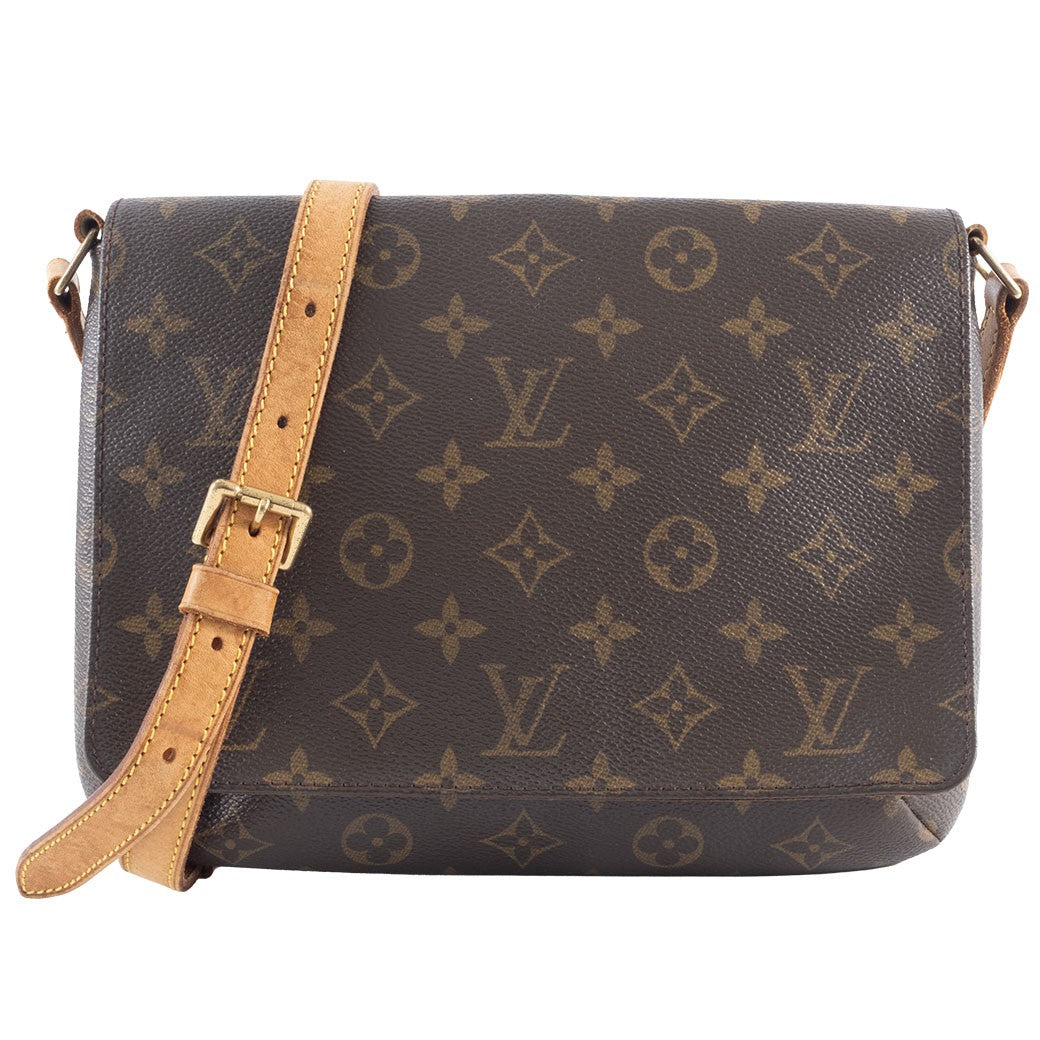 LOUIS VUITTON Musette Tango Monogram Women Crossbody Shoulder Bag Preowned Auth0