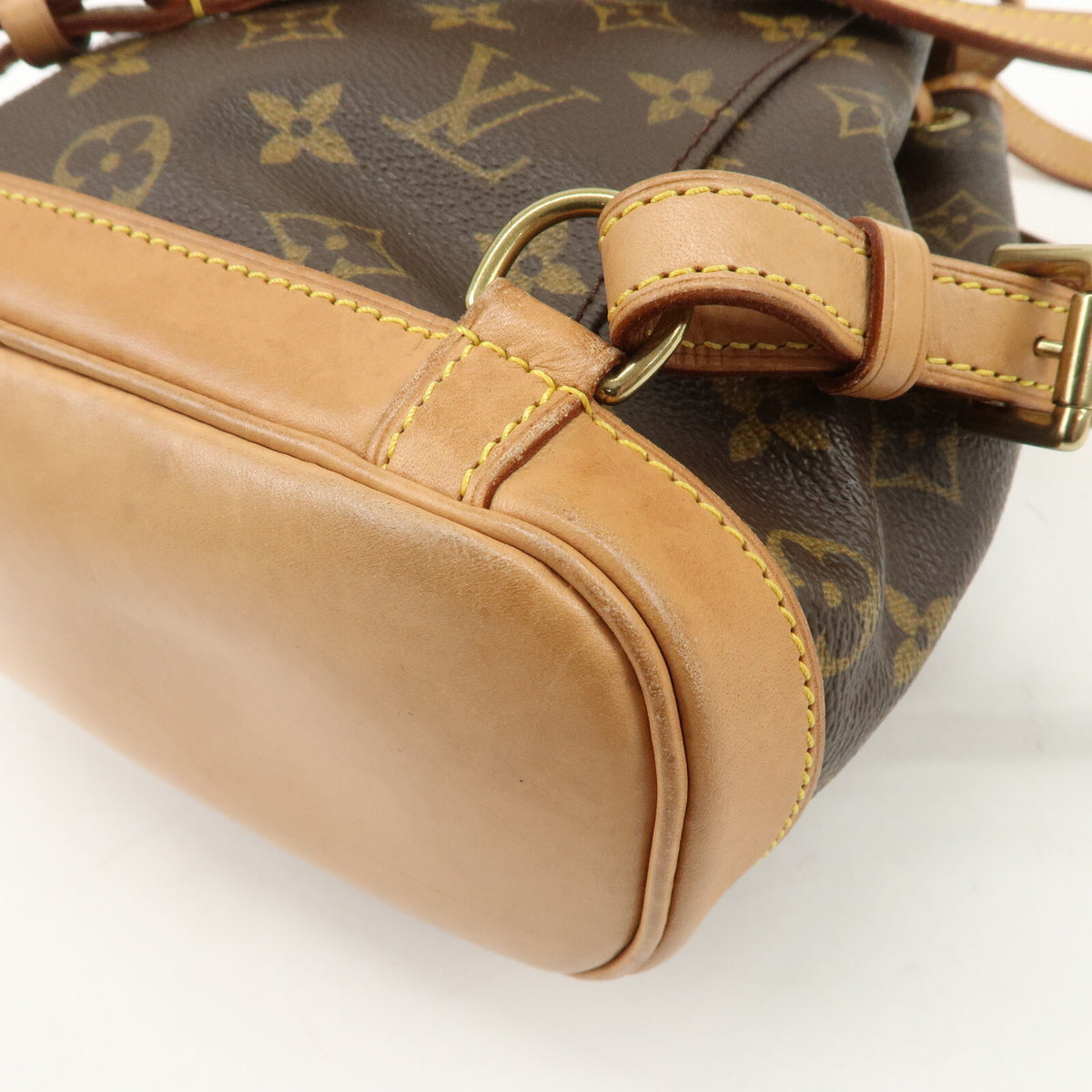 LOUIS VUITTON Mini Montsouris Backpack Monogram Canvas M51137 Preowned Auth19