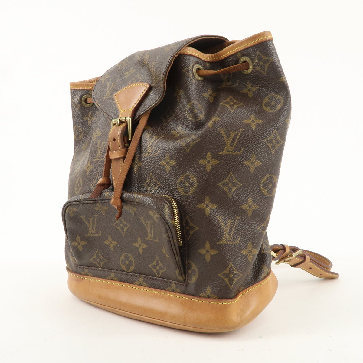 LOUIS VUITTON Monogram Montsouris MM Backpack M51136 Rucksack Preowned Auth2