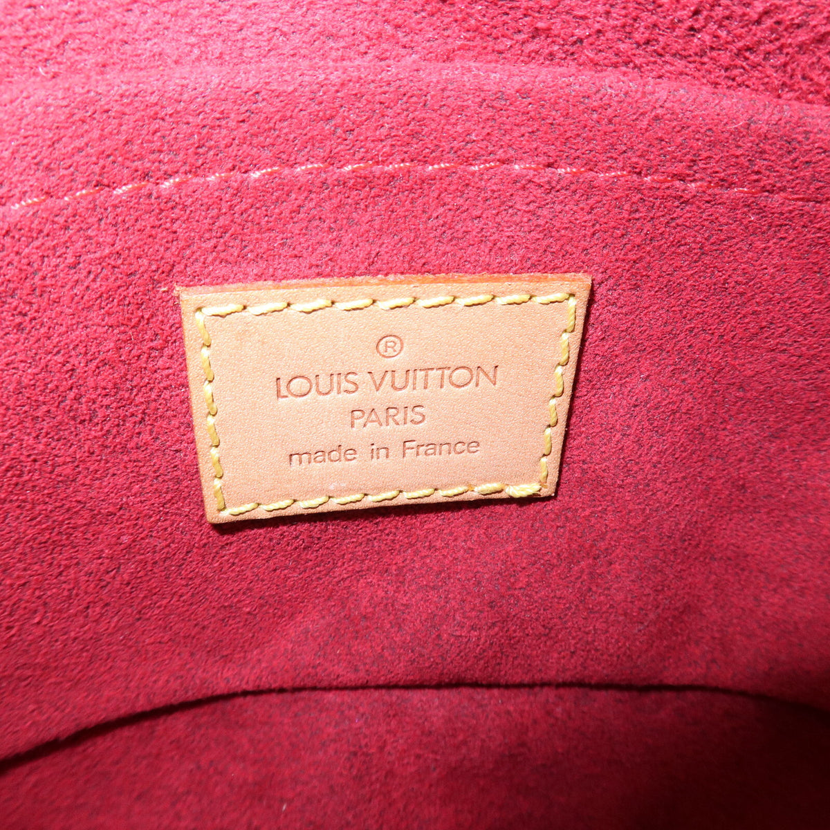 LOUIS VUITTON Pochette Croissant Monogram Shoulder Bag M51510 Preowned Auth22