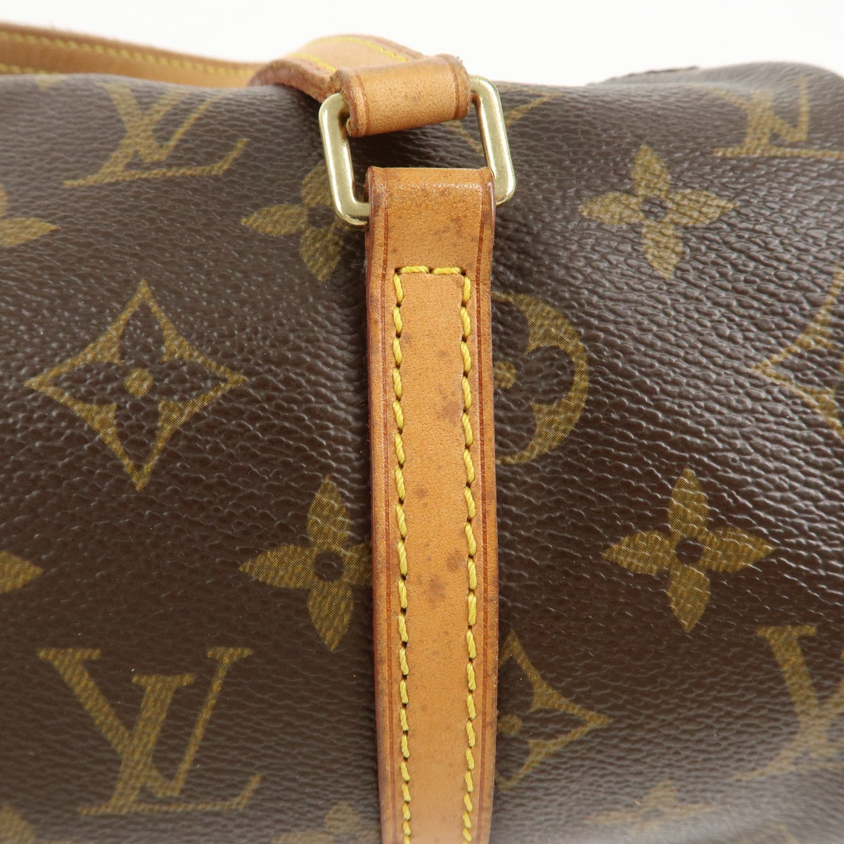Auth Louis Vuitton Bag Monogram Papillon 30 Hand Bag New Style M51385 Reuse Used16