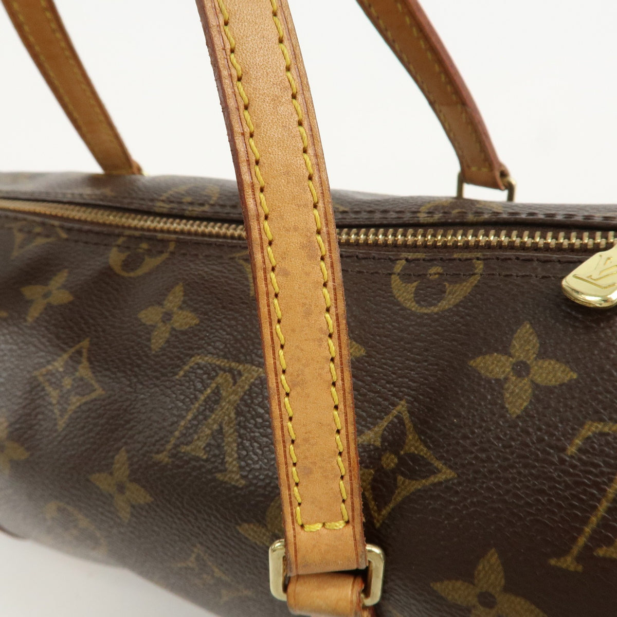 Auth Louis Vuitton Bag Monogram Papillon 30 Hand Bag New Style M51385 Reuse Used6