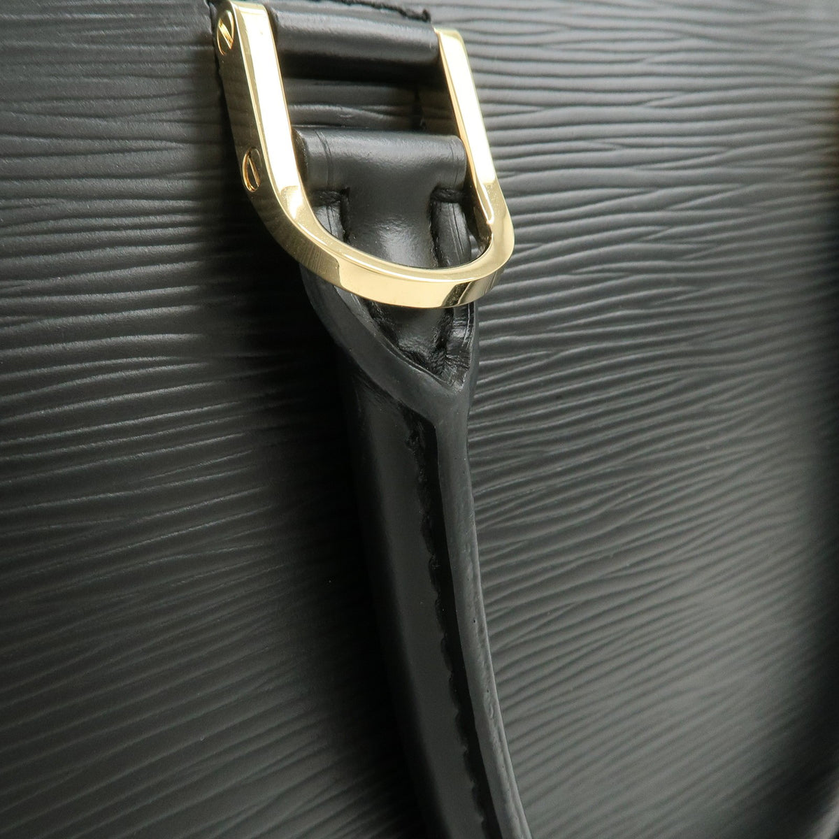 Louis Vuitton Epi Leather Pont Neuf Hand Bag Black Noir M52052 Auth Used F/S7