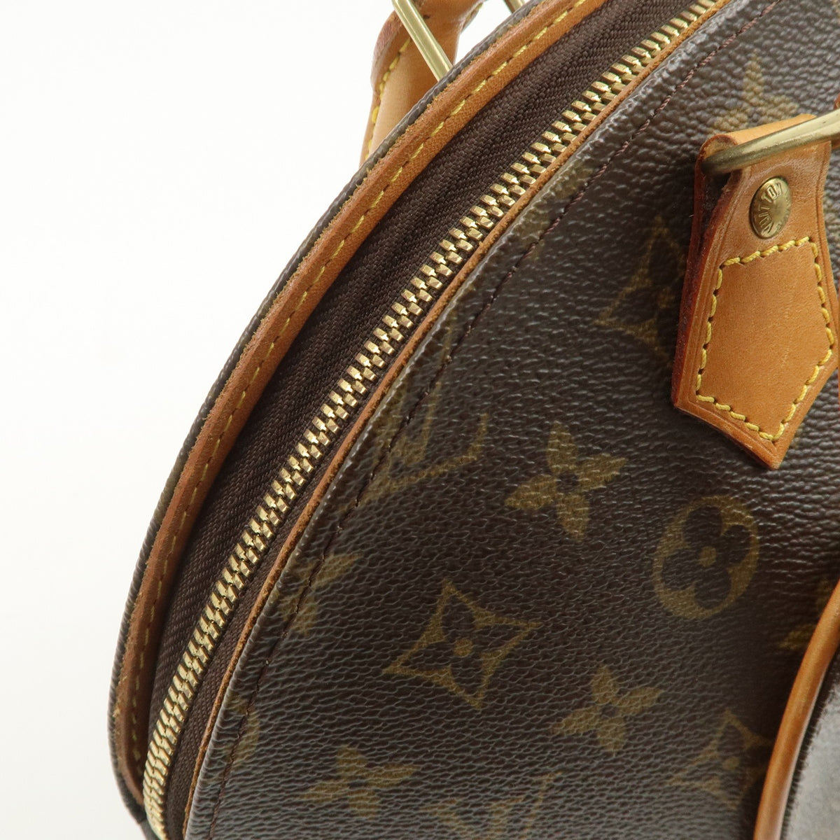 Louis Vuitton Handbag Monogram Canvas Ellipse PM Brown M51127 Auth Used F/S15
