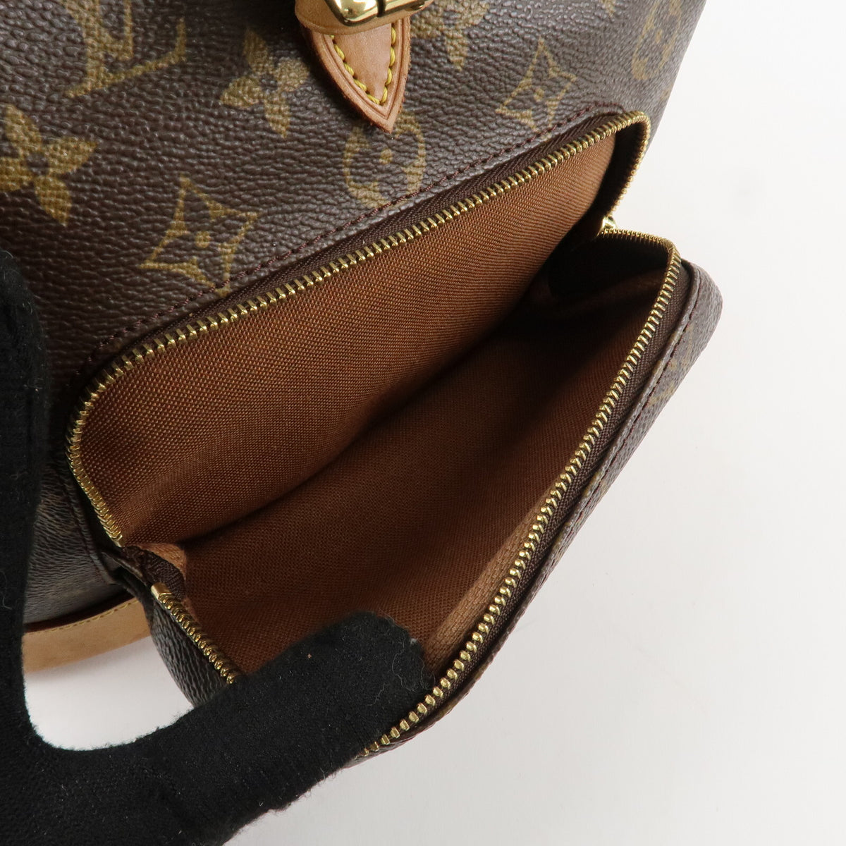 Louis Vuitton Montsouris MM Monogram Backpack M51136 Ruck Sack Preowned Auth16