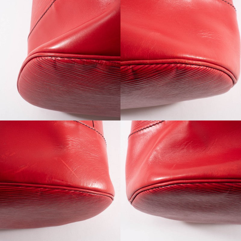 Louis Vuitton Epi Leather Randonnee GM Backpack Red M43087 Womens Preowned Auth17