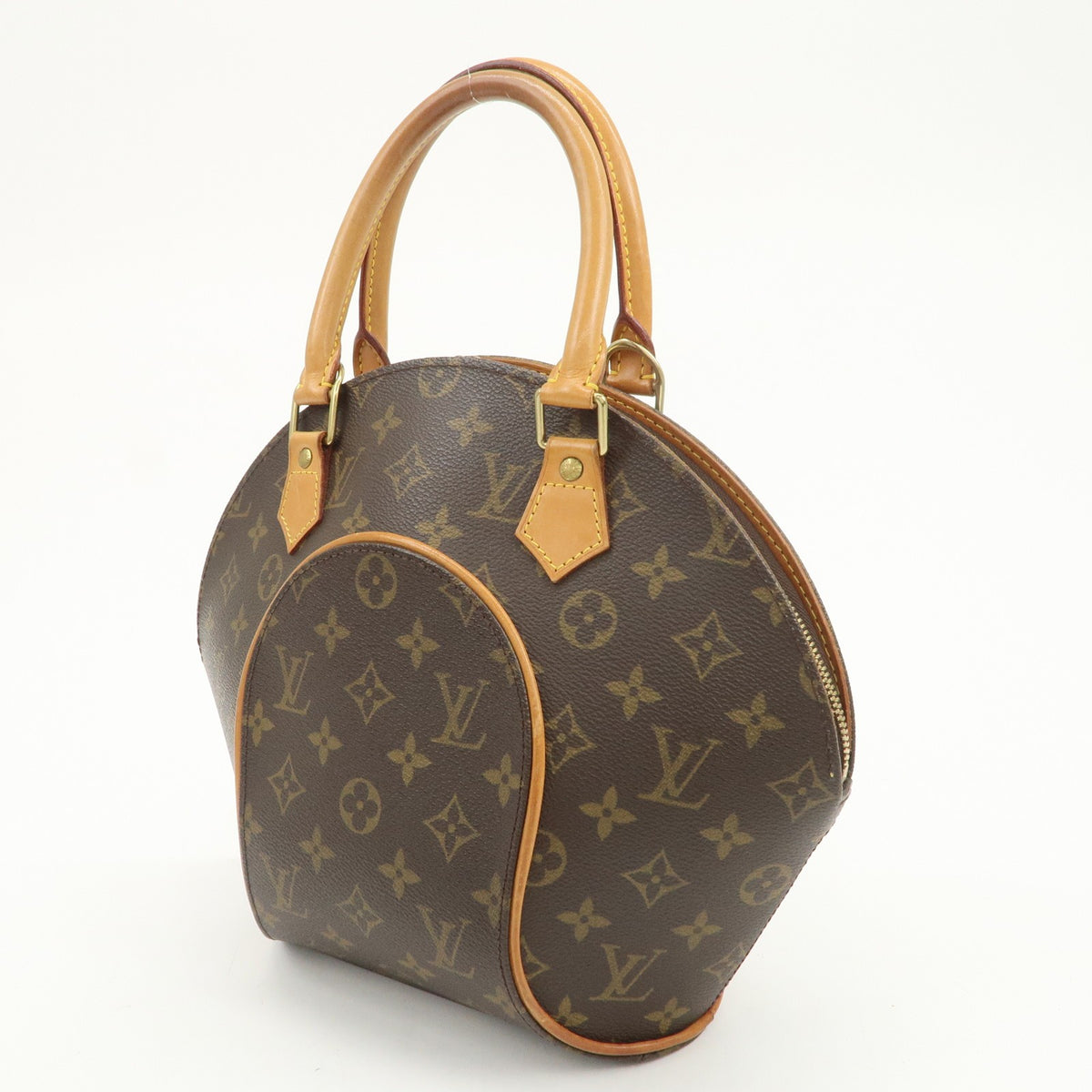 Louis Vuitton Handbag Monogram Canvas Ellipse PM Brown M51127 Auth Used F/S2