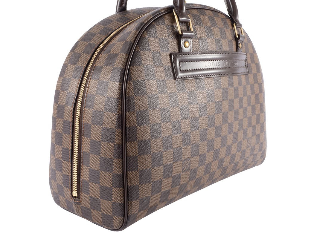 LOUIS VUITTON Nolita Damier Ebene Women Handbag Boston Bag N41455 Preowned Auth1