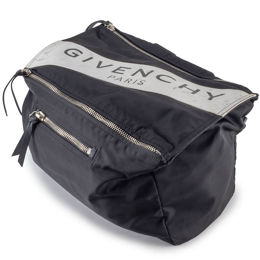 GIVENCHY Pandora Nylon Shoulder Bag Black Men Convertible Preowned Reuse Used19