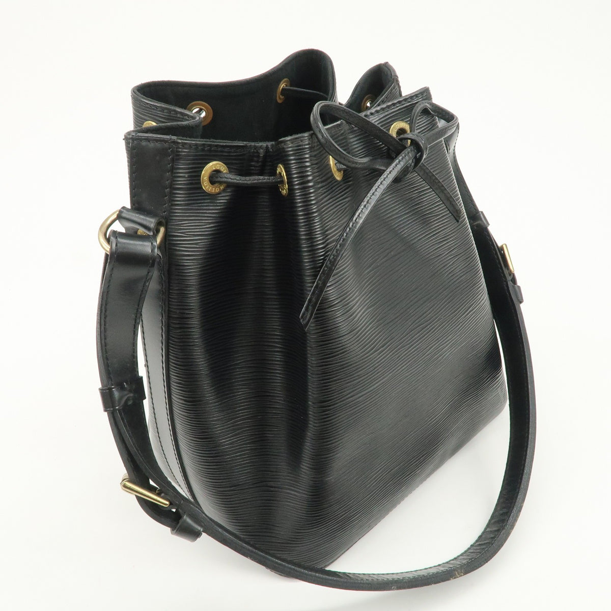 Louis Vuitton Shoulder Bag Epi Leather Petit Noe Noir Black M59012 Auth Used F/S3