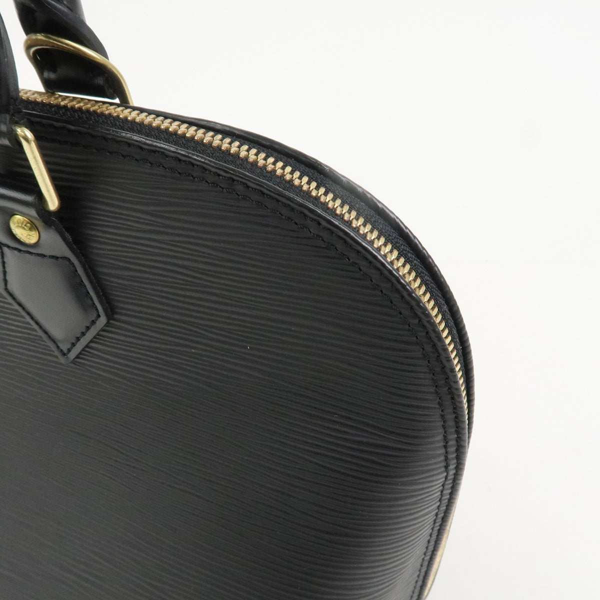 LOUIS VUITTON Alma PM Epi Leather Black Womens Handbag M52802 Preowned Auth14