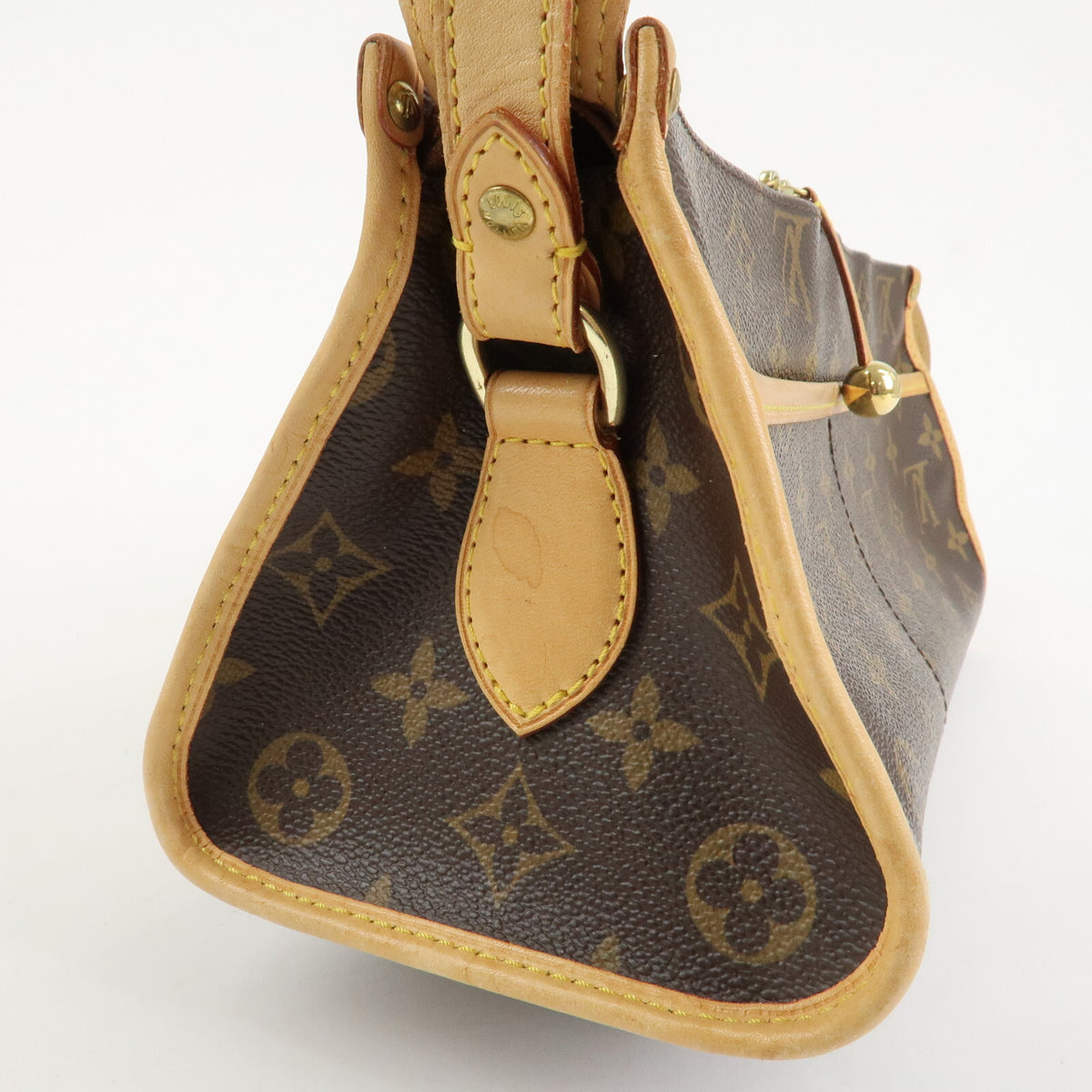 Louis Vuitton Monogram Popincourt Long Shoulder Bag Brown Large Preowned Auth18