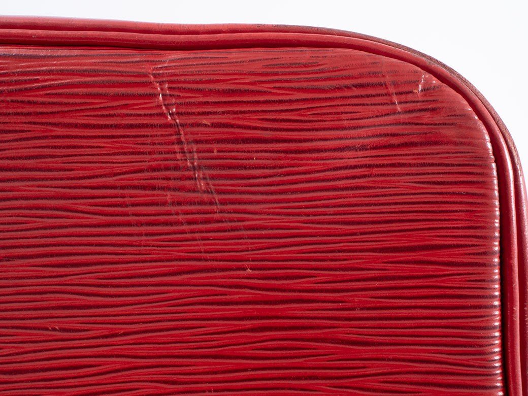 LOUIS VUITTON Noe Epi Leather Shoulder Bucket Drawstring Red M44007 Preowned10
