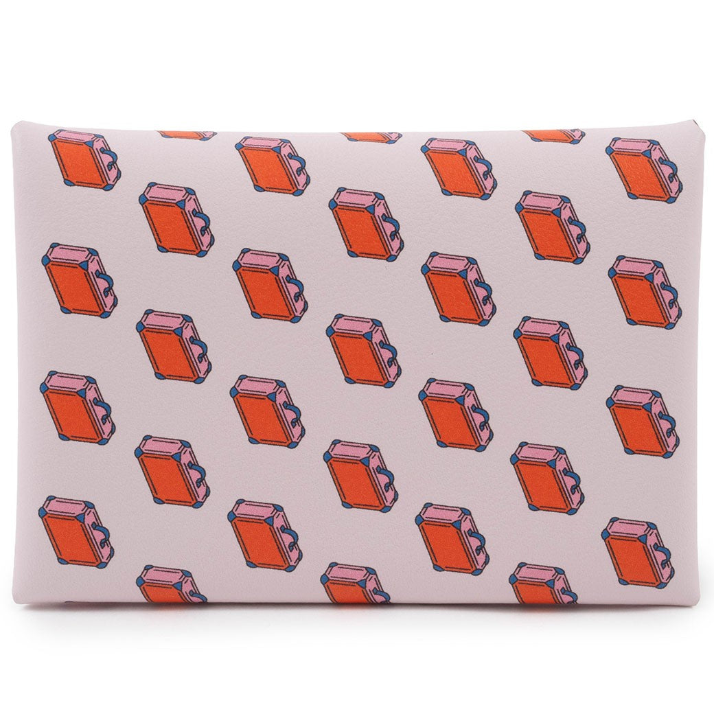 HERMES Calvi Duo Card holder Slim wallet Minimalist wallet Swift Preowned Auth0