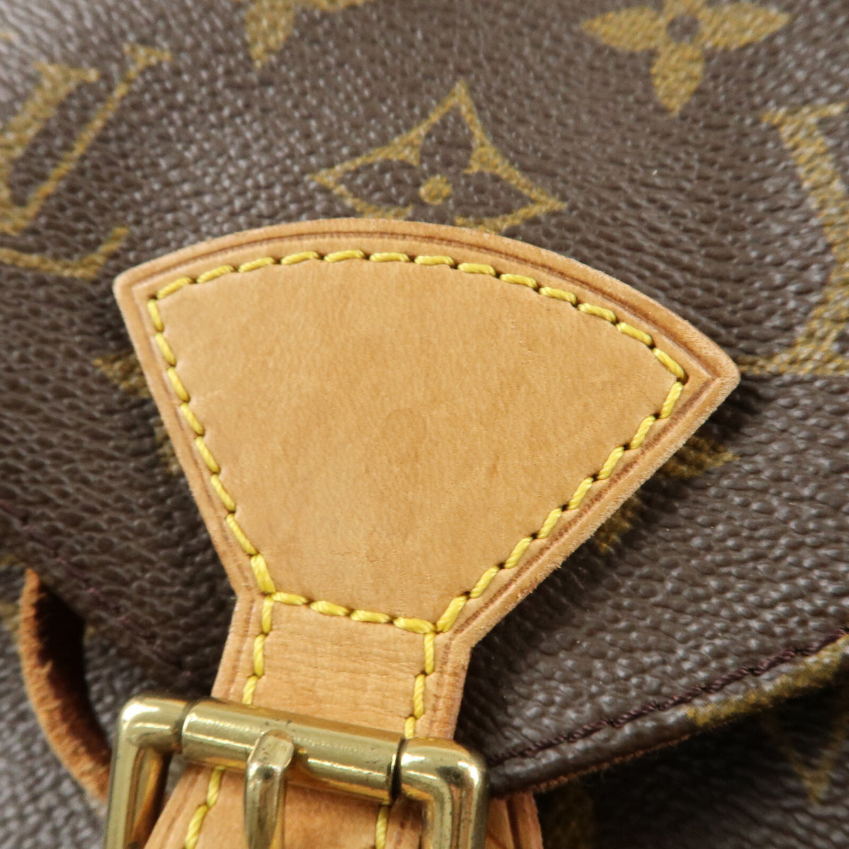 Louis Vuitton Montsouris MM Monogram Backpack M51136 Ruck Sack Preowned Auth15