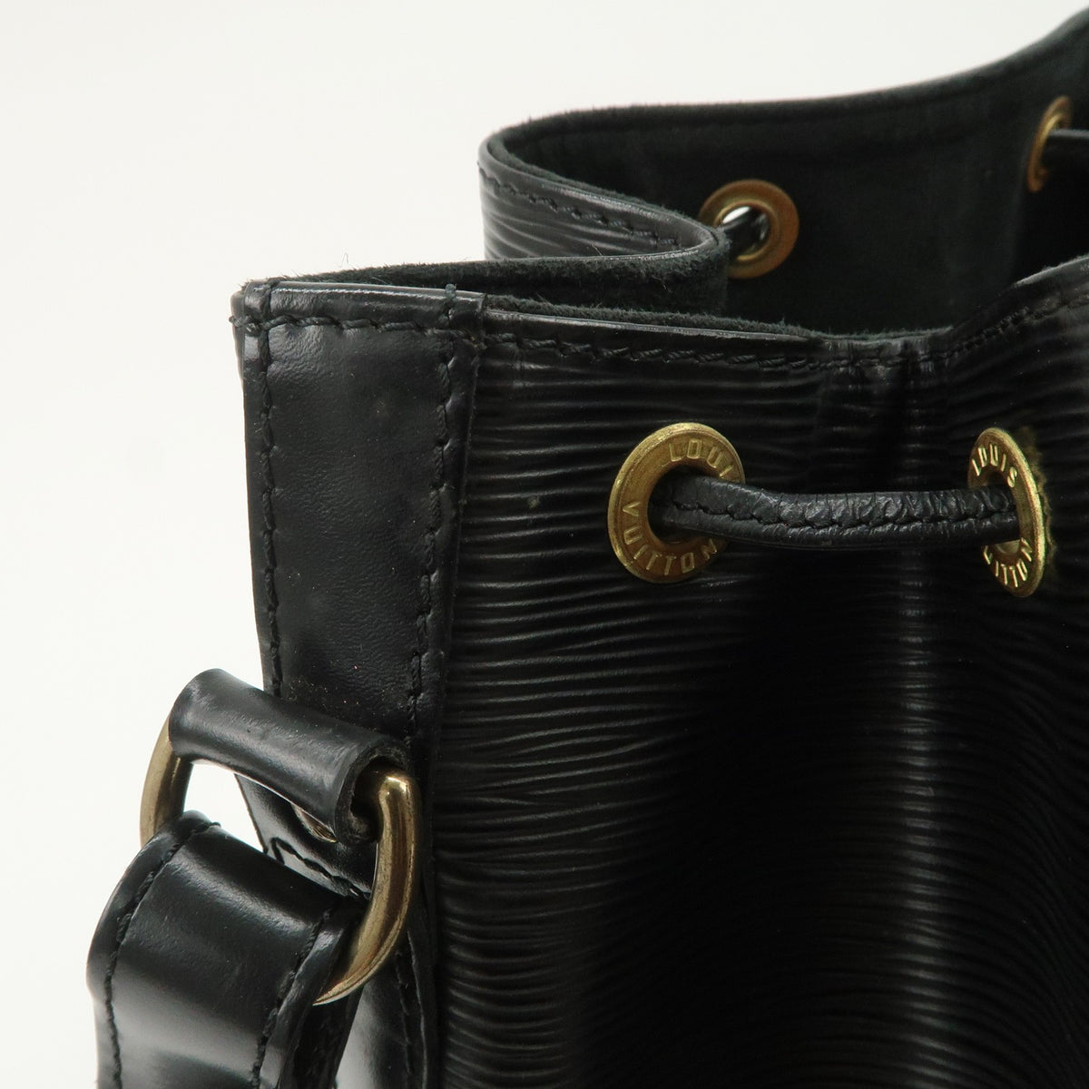 Louis Vuitton Shoulder Bag Epi Leather Petit Noe Noir Black M59012 Auth Used F/S15