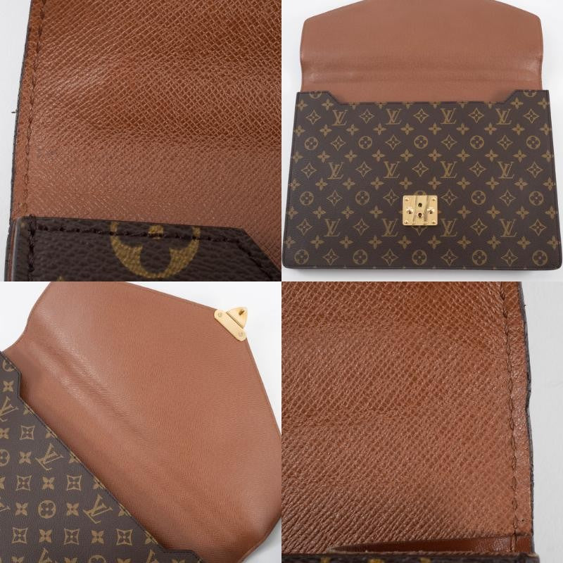 LOUIS VUITTON PorteDocuments Bandouliere Monogram Business Bag M53338 Preowned18