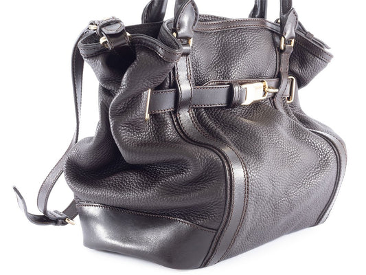 Auth Burberry Handbag Shoulder Bag Convertible Bag 3801215 Reuse Used Preowned1
