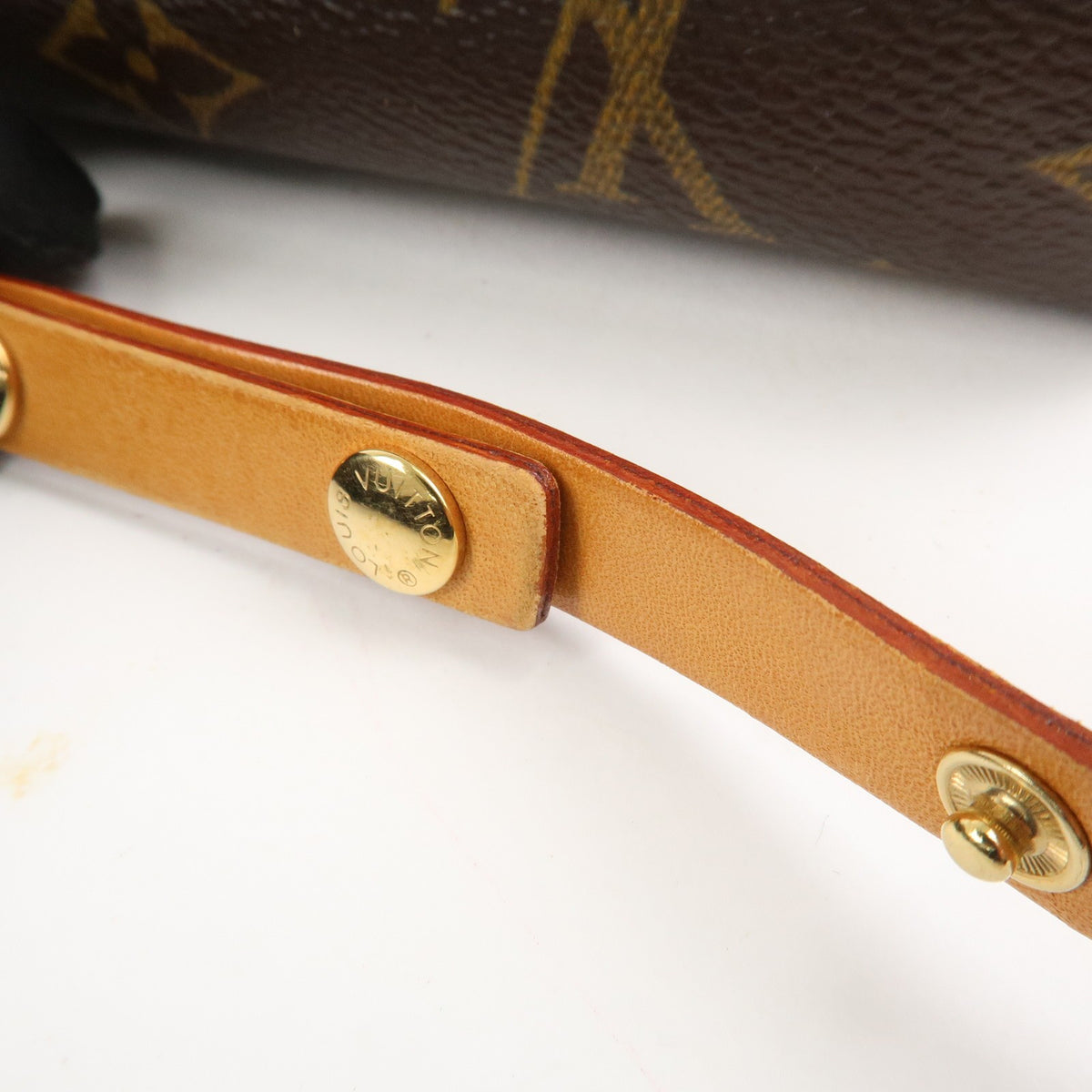 Louis Vuitton Monogram Pochette Florentine Waist Bag Belt XS M51855 Used F/S9