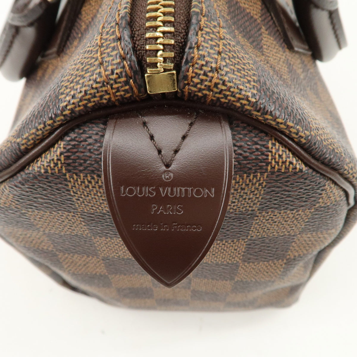 Louis Vuitton Speedy 25 Damier Ebene Handbag Boston Bag N41532 Preowned Auth8