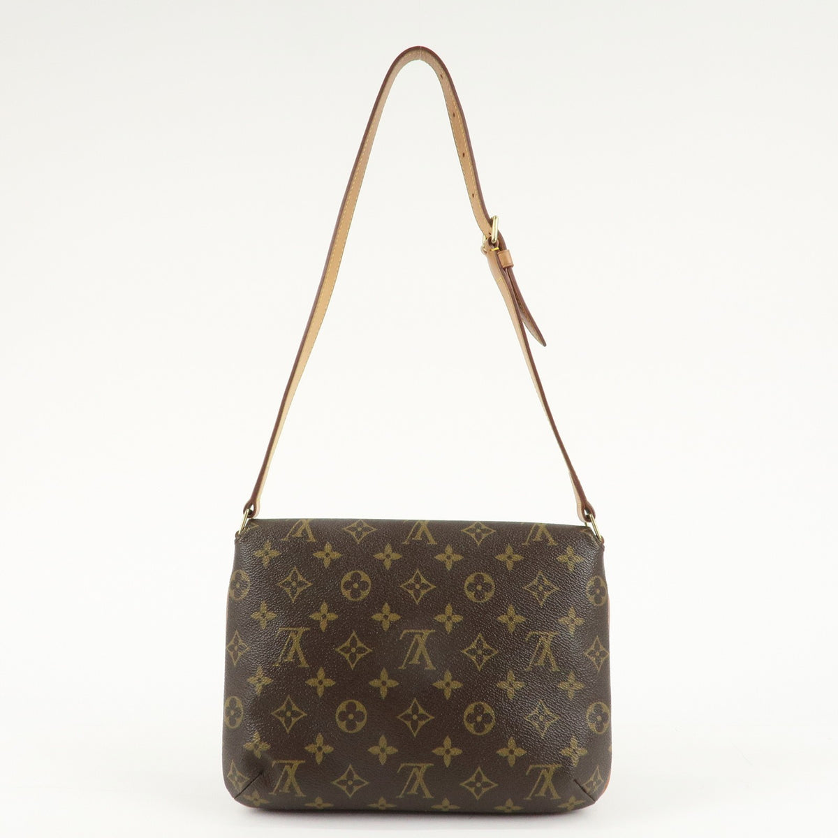 Louis Vuitton Monogram Musette Tango Short Shoulder Flap Brown M51257 Preowned1