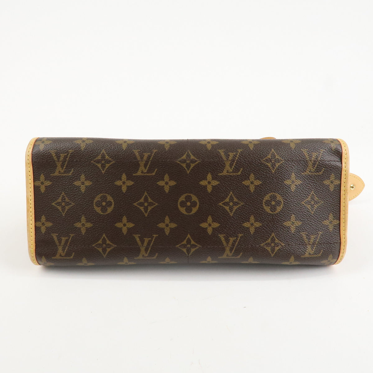 Louis Vuitton Monogram Popincourt Long Shoulder Bag Brown Large Preowned Auth4