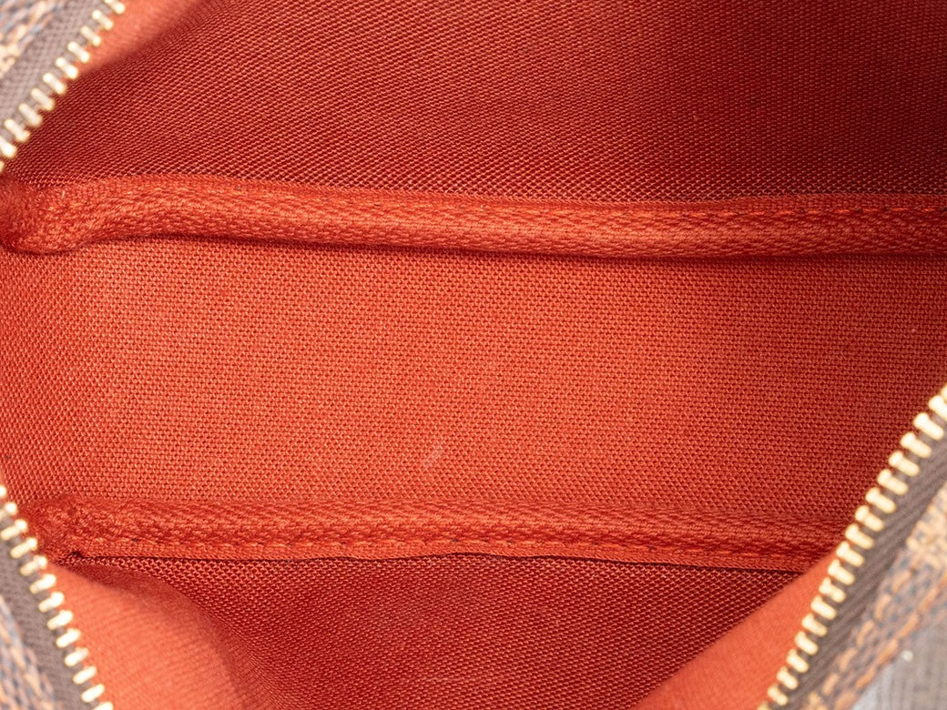 Louis Vuitton Trousses Makeup N51982 Damier Ebene Canvas Handbag Preowned11