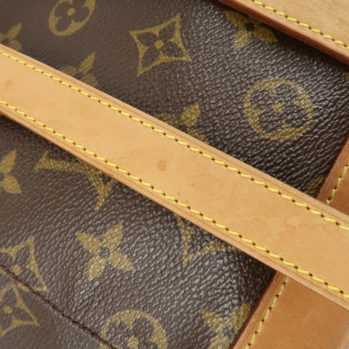 Louis Vuitton Montsouris MM Monogram Backpack M51136 Ruck Sack Preowned Auth6