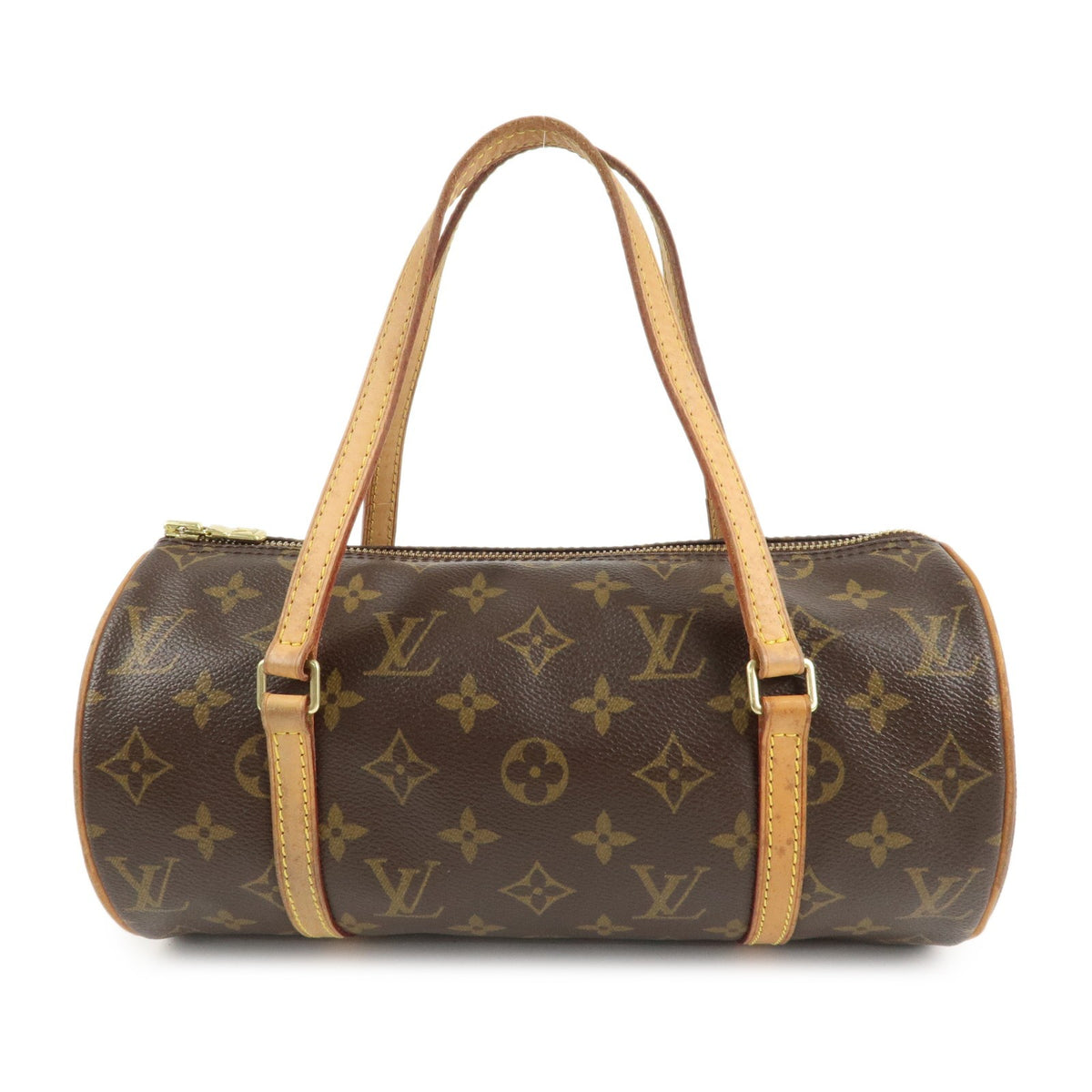 Auth Louis Vuitton Bag Monogram Papillon 30 Hand Bag New Style M51385 Reuse Used0